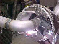 Automated Orbital Welding on 4 Inch Stainless Steel Material